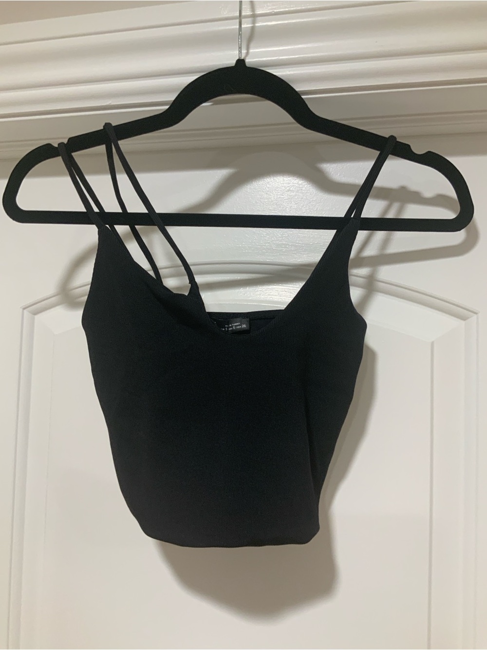 Pull&Bear Black Double Strap Camisole
